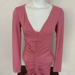 Fashion nova pink dress